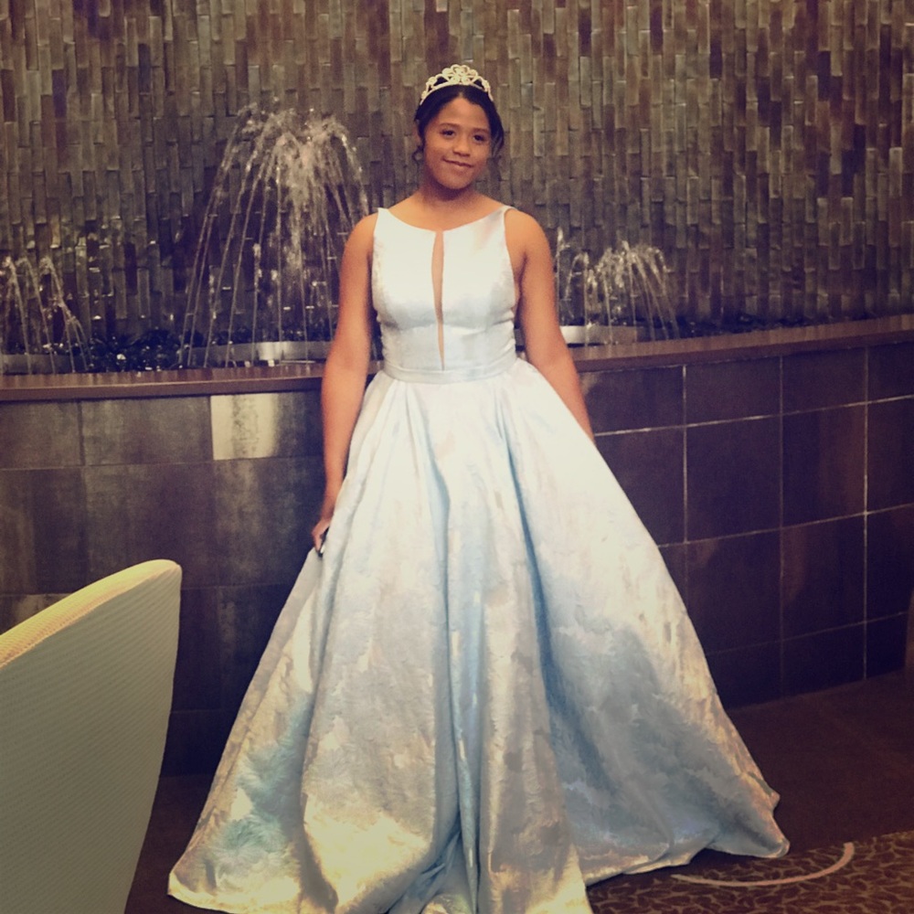 Beautiful Sherry Hill Luxury Ball Gown -